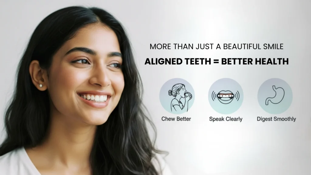 How Properly Aligned Teeth Improve Chewing and Digestion