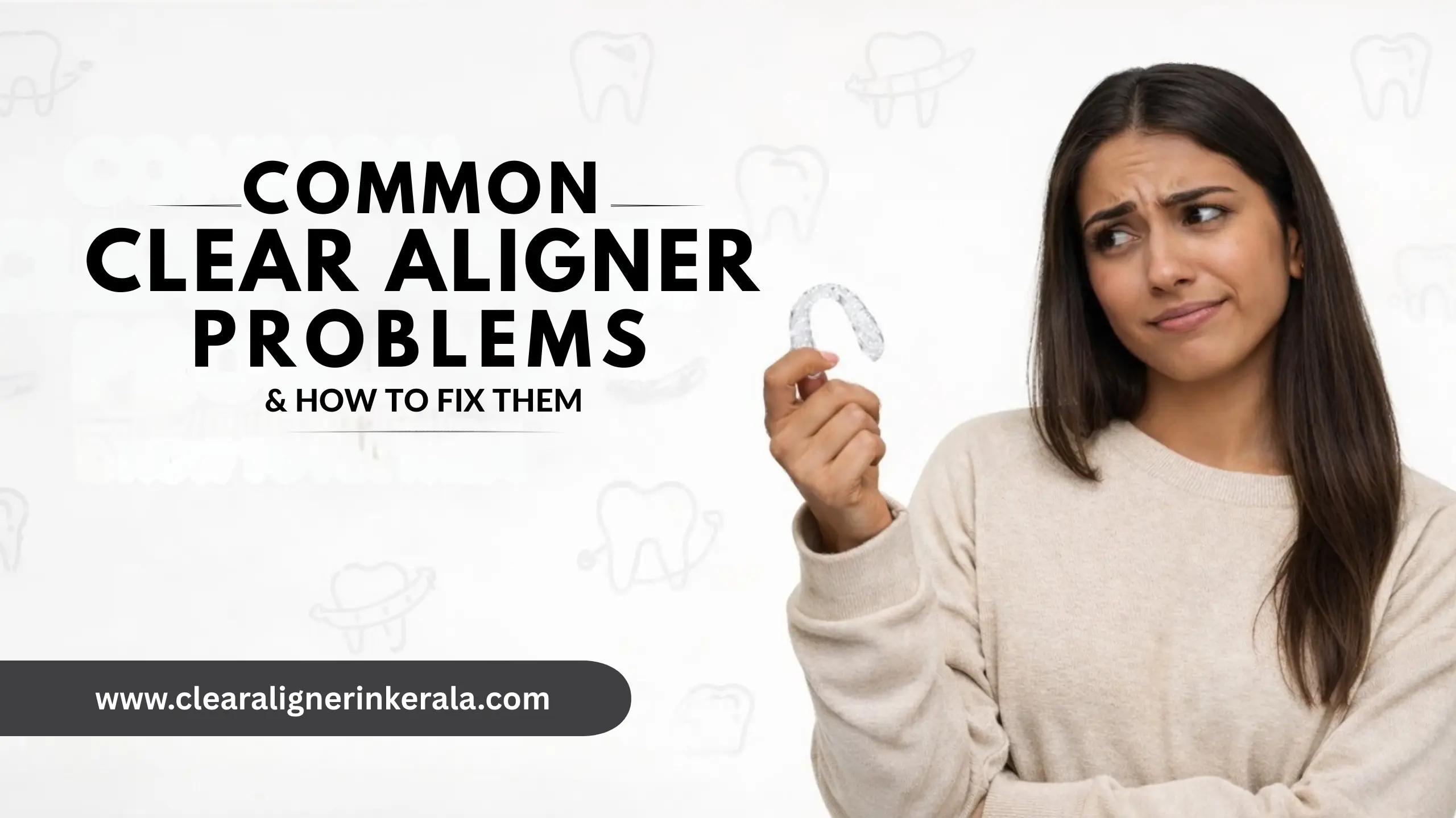 Common Clear Aligner Problems and How to Fix Them