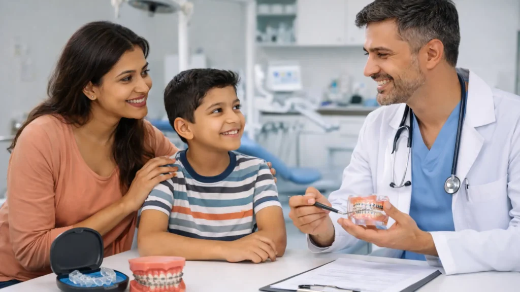 Early signs of teeth misalignment in children